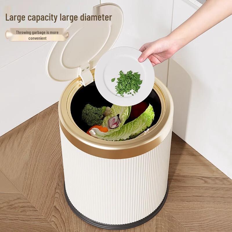 Luxe Geurbestendige Drukdeksel Afvalbak