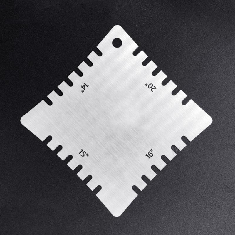 Steel Guitar Neck Radius Ruler Perfect for Professional Use Provides Accurate Measurements for Optimal Sound and Feel