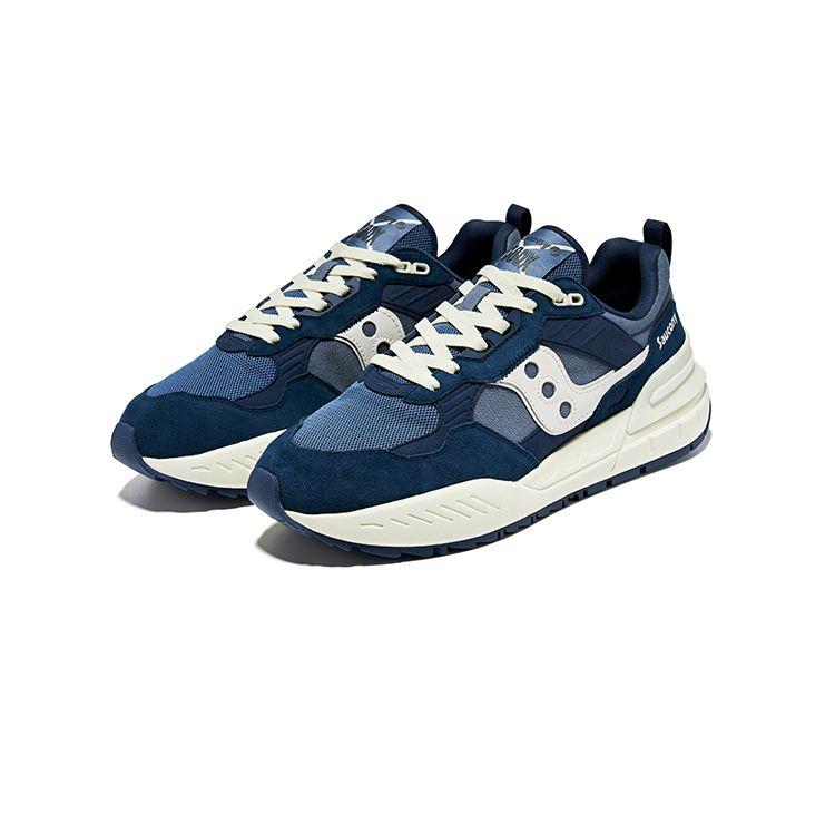 Saucony Shadow 5000 Casual Comfortable Versatile Retro Low-Top Running Shoes Unisex Running Shoes Deep-Blue S79037-10
