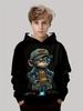 Kids Clothes Boys Hoodies Long Sleeve 3D Print Children Spring Fall Clothes Casual Stylish Outdoor Boys Clothing Pullover Tops