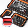 Solid Silicone Magnetic Screw Tray Collapsible Storage Box Portable Tool Holder Magnetic Parts Organizers For Mechanics