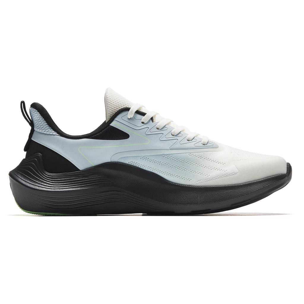 New Anta New Stinger Anti Slip And Wear Resistant Lightweight Low Top Sprint Running Shoes Men's White Blue Black 912335580-3