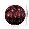 1 pz Pallone da Calcio Standard Taglia 5, Palloni da Calcio, Pallone da Calcio con Motivo di Squadra di Calcio, Cucito a Macchina, Pallone per Allenamento e Partita all'Aperto