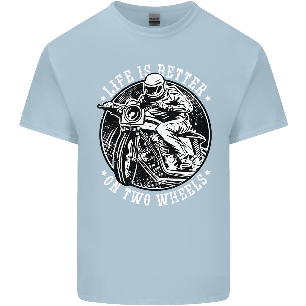 Life Is Better On Two Wheels Unisexs Light Cotton TShirt