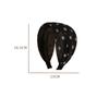 Makeup For Women Wide Side Mesh Broadside Headdress Women Hairband Hair Accessories Korean Style Headband Wave Point Hair Hoop