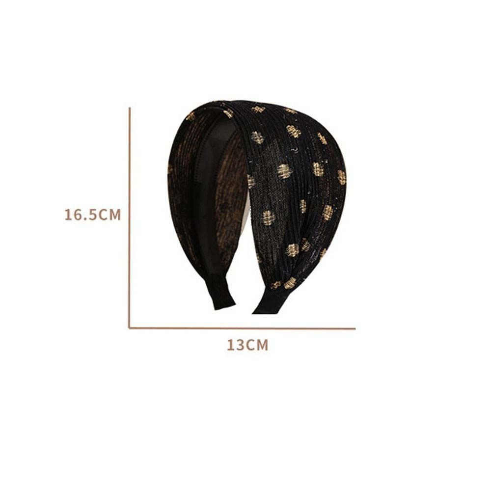 Mesh For Girls Makeup Korean Style Headband Women Hairband Hair Accessories Wave Point Hair Hoop