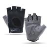 Men's and women's yoga gym sports outdoor half finger non-slip mesh back hole