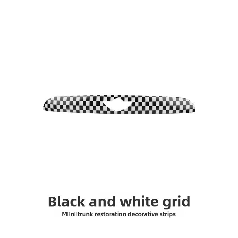 Suitable for mini MINI COOPER F55 F56F60 trunk decorative strip modified trunk handle protective case