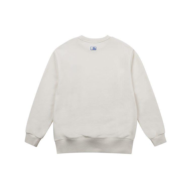 MLB New York Yankees Sweatshirts Unisex White Crew Neck Moderate Regular 31MTC3111-50I