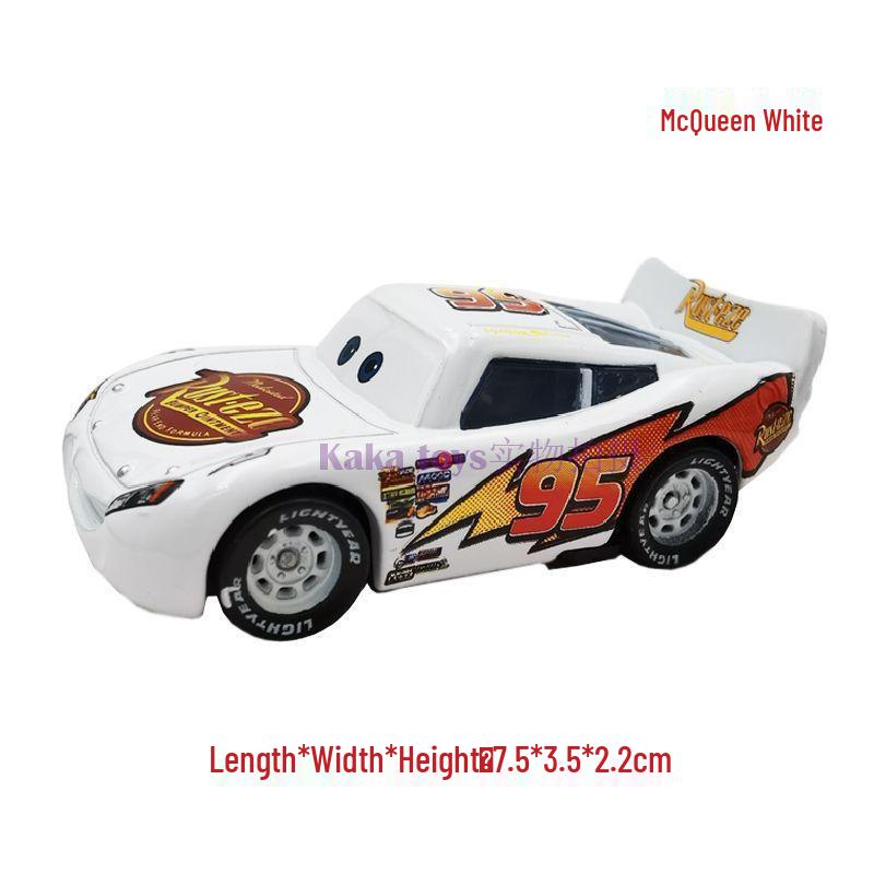 Authentic Alloy Car Set: Lightning McQueen, Mater & King - Road Rage Toys Collection for Kids