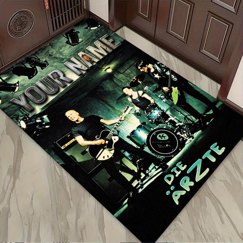Name Custom Die Ärzte Carpet Rug for Living Room Bedroom Home Sofa Decoration,Kids play Non-slip Floor Mat