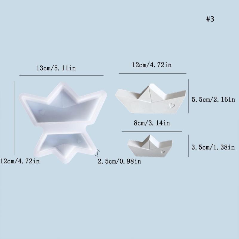 Flexible Silicone Striped Casting Molds for Epoxy Resin Concrete Plaster Reusable DIY Craft Tray with Detailing Grooves