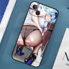 Cute Sexy Eula Game Phone Case For iPhone 15 14 Pro Max 11 13 12 Mini X XR XS Max SE 2020 7 8 Plus Cover Capa