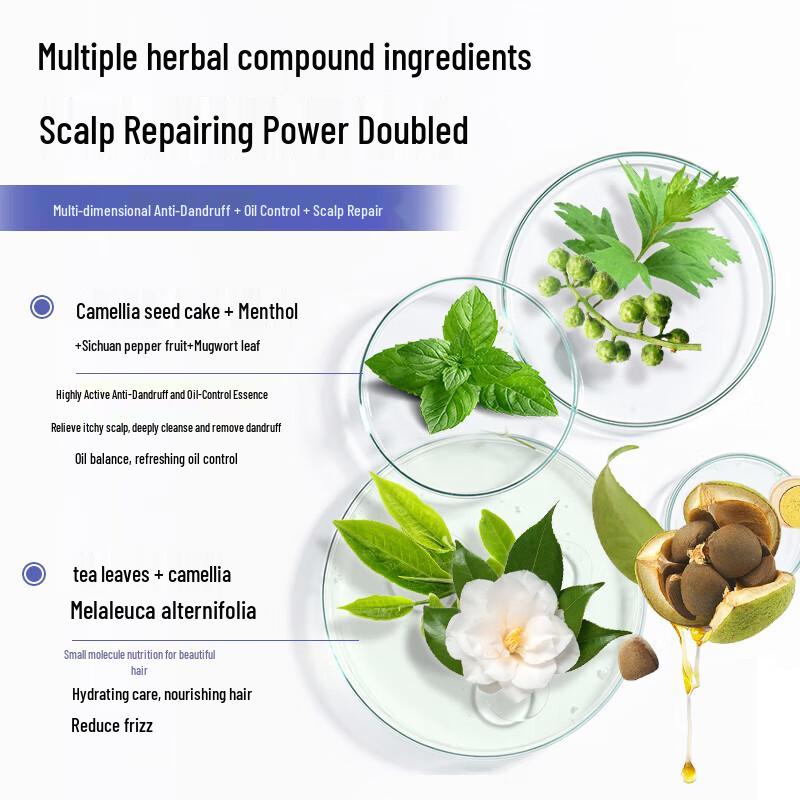 Cailiao Selenium Disulfide Anti-Dandruff Shampoo 420ml