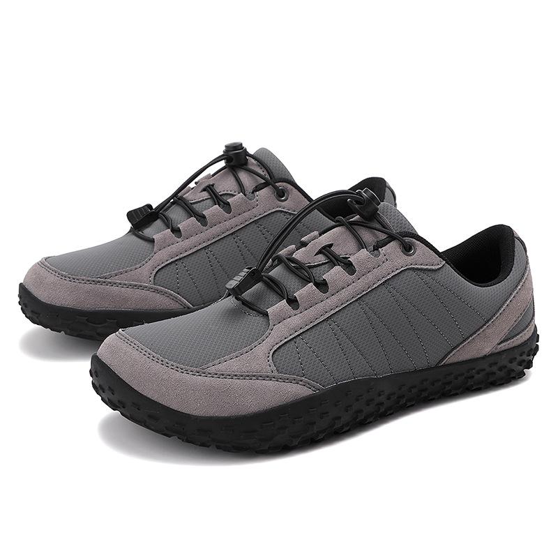 Large Size Men's Daily Casual Walking Shoes Sports Wide Head Outdoor Hiking Shoes Couple Barefoot Shoes