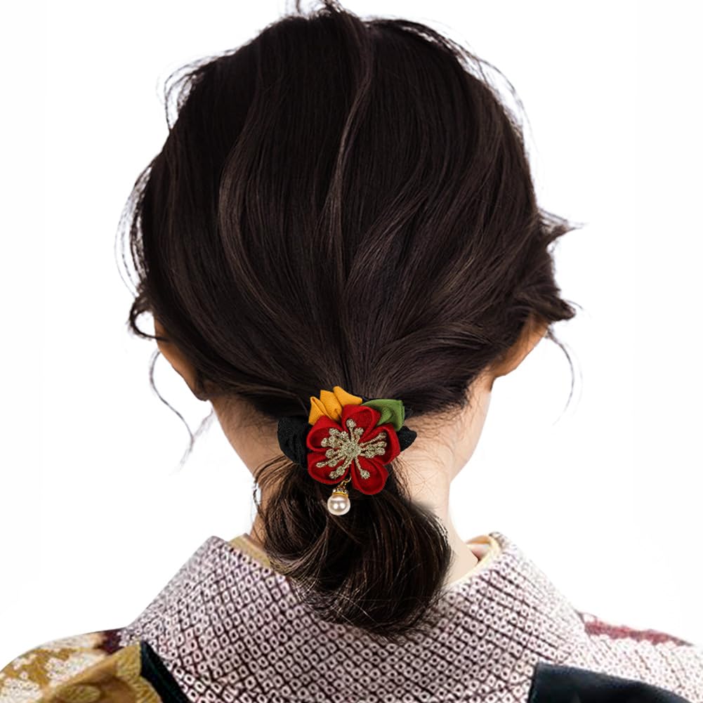 

Волосы Волосы Идеально для святилища Новый японский чиримен Чиримен Аксессуары в японском стиле и [OTAKUMARKET] Украшение, Галстук, Сити-го-сан, 3-летние,