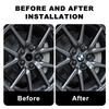 4pcs 56mm Car Wheel Center Hub Cap Badge Emblem Decal Wheel Sticker For BMW F20 E36 E92 E87 E30 E46 E91 F31 X5 E53 E34 F11 E70