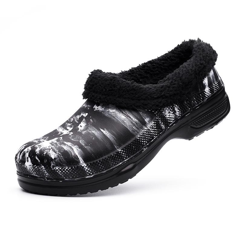 Hotel Kitchen  Non-slip Waterproof Oil-proof Work Shoes Resistant Cook Chef Shoes For Men Sandals Plus Sizegh4