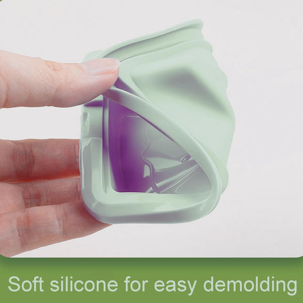 Silicone Ice Lolly Moulds, Reusable Popsicle Moulds for Homemade Ice Lollies Chocolate Bars BPA Free Food Grade Mold In