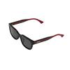 Striped Design Rectangular Sunglasses Men Sunglasses Black GG1872SK001