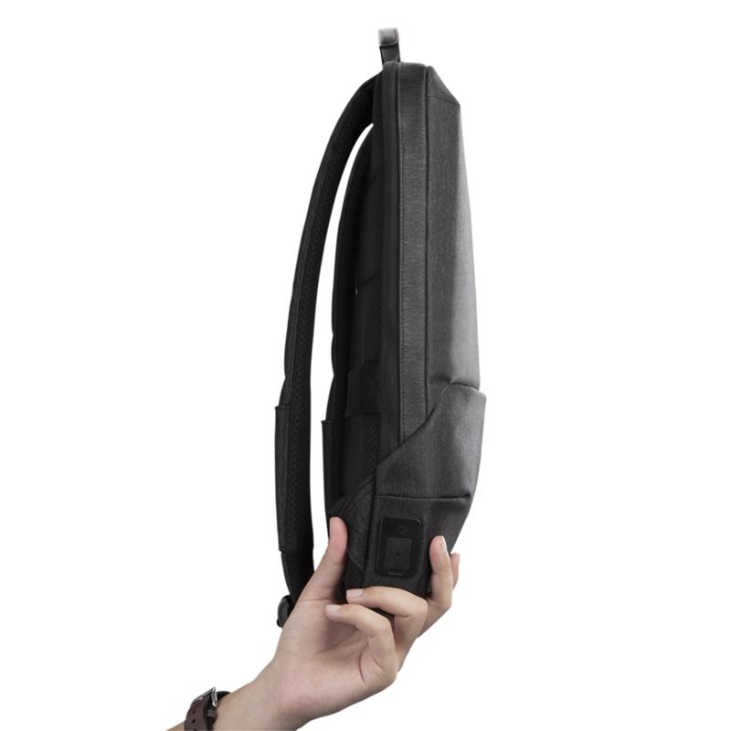 Men Backpack Kingsons 15.6 Inch Laptop Backpack Business Travel W/ USB Charging Port Dark Gray