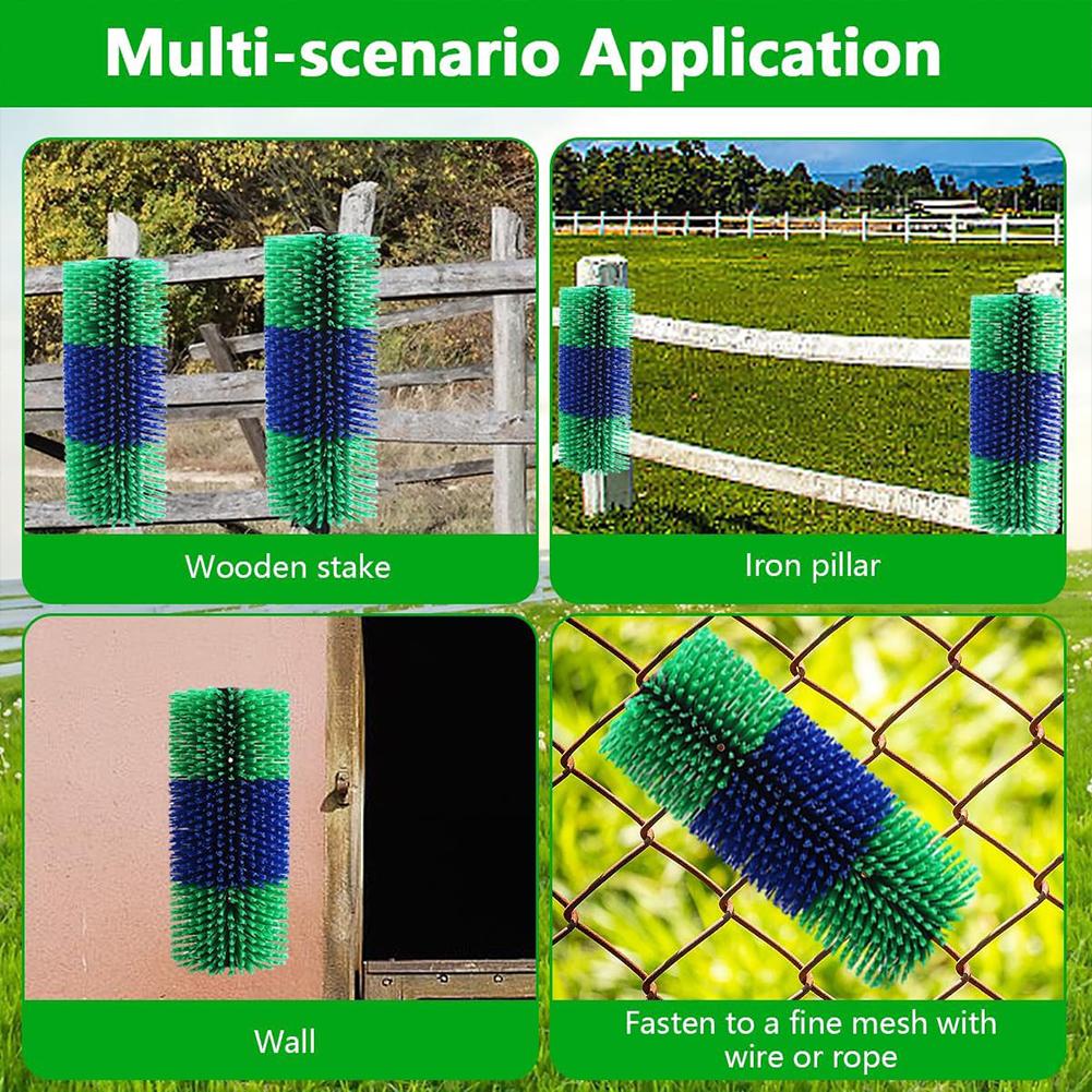 Livestock Scratch Brush Cow Horse Goat Livestock Brush Livestock Scratching Brush Suitable for Livestock Horse Cattle Sheep Pig