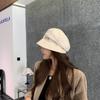 Panama women's small brimmed fisherman bucket basin hat Fashion outdoor knitting painter beret Caps H168
