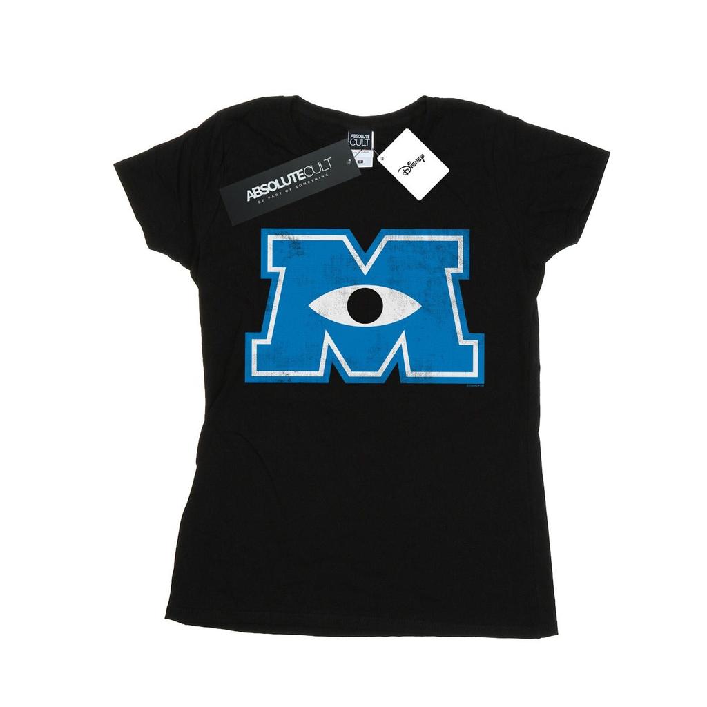 Disney Womens/Ladies Monsters University Monster M Cotton T-Shirt