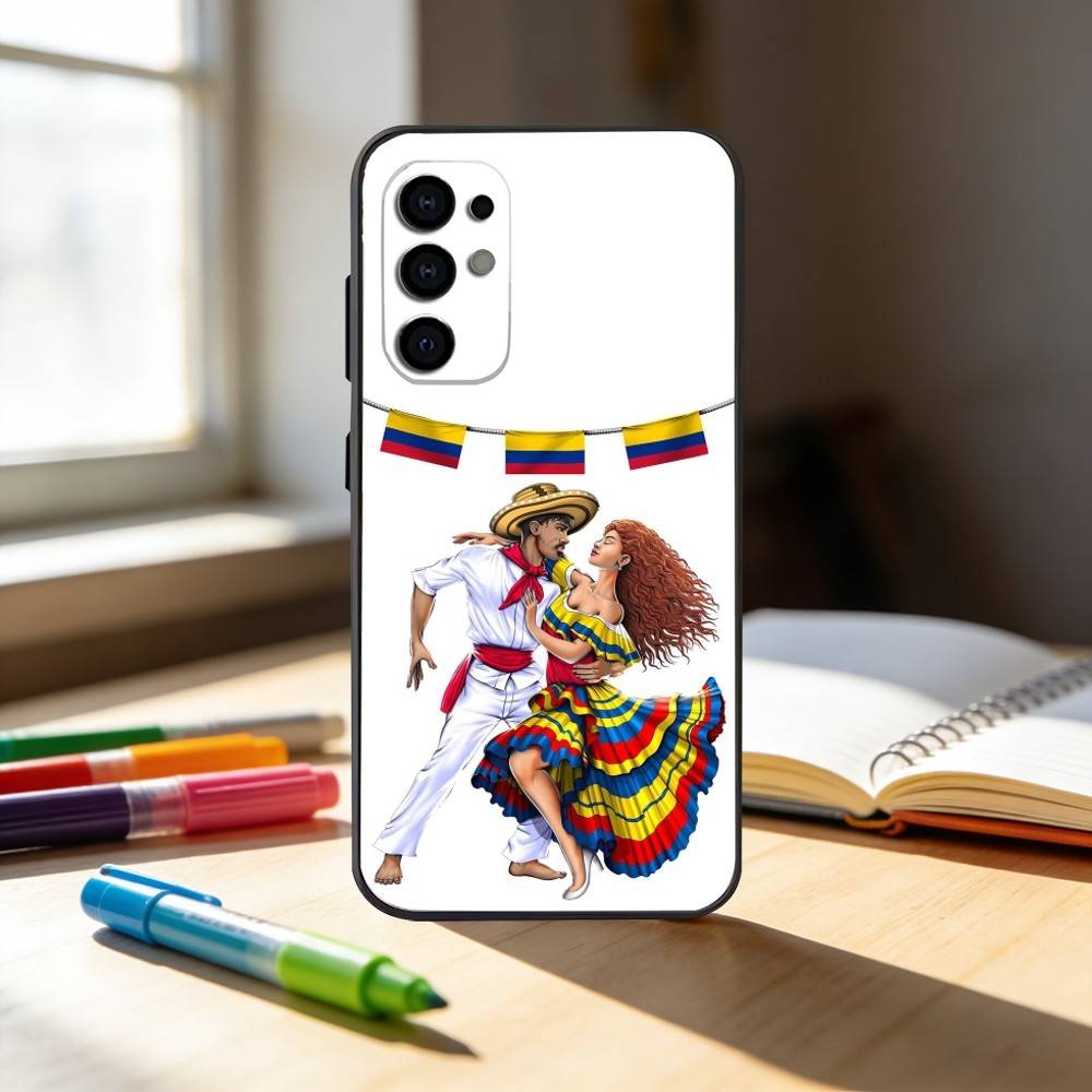 v-Venezuela Esthetic Art -t Phone Case For Samsung S25,S24,S21,S22,S23,S30,Ultra,S20,Plus,Fe,Note,10,9,5G Black Cover