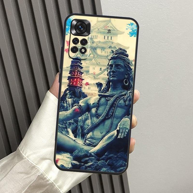 Lord Shiva Hindu God Buddha India Case For Xiaomi Redmi Note 11 Pro 8 9 10 12 Pro 8T 9S 10S 11S Redmi 10 10A 10C 12C 9C Coque