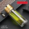 Portable Double-Layer Glass Tea Infuser Bottle