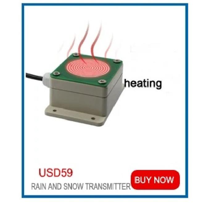 10~30VDC Rain and snow Transmitter sensor Rain detection sensor Switch type normally open  IP68 with heating