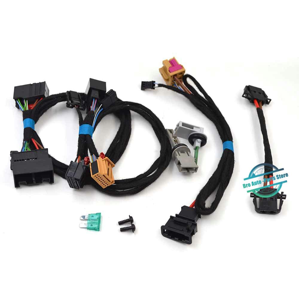 PQ35 Automatic Air Conditioning Switch Wiring Harness A/C Cable Conversion Line For Golf 5 /6 Jetta MK5 /6 Tiguan Passat B6 B7
