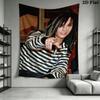 BILL KAULITZ Wall Tapestry Aesthetic Wall Hanging Printed Fabric Blanket Decorative Tapestries for Bedroom Living Room Home Decor