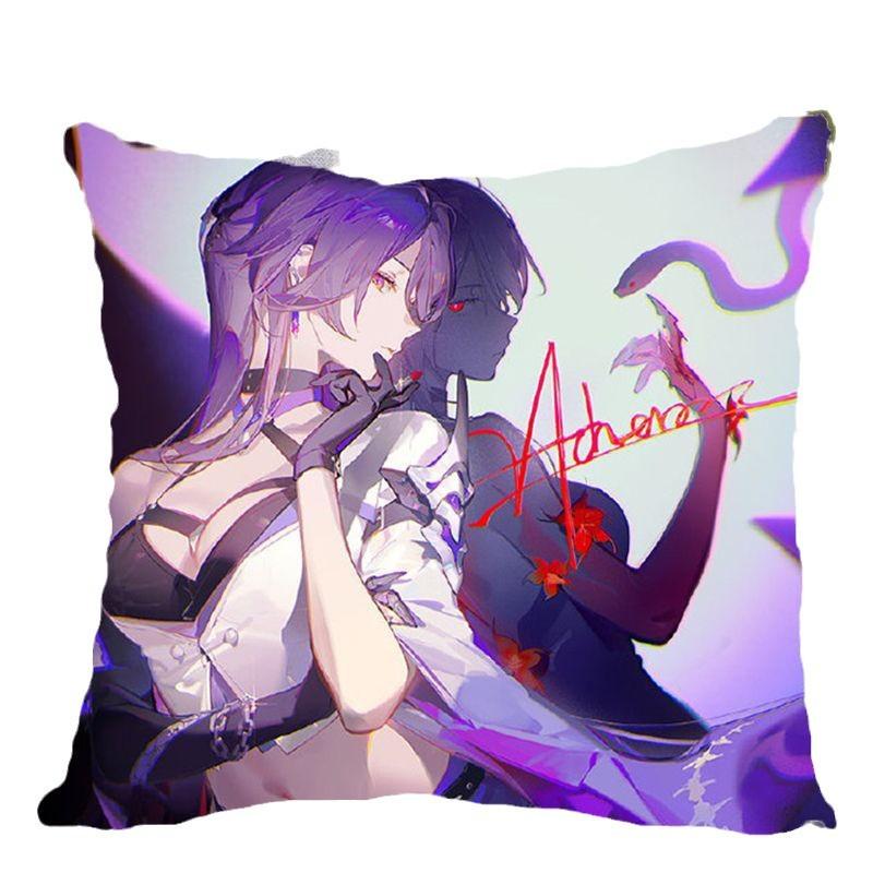 Honkai Star Dome Railway Unterwelt Doppelseitiges Peripheres Kissen Büro Wohnheim Kissen Als Geburtstagsgeschenk für Freunde