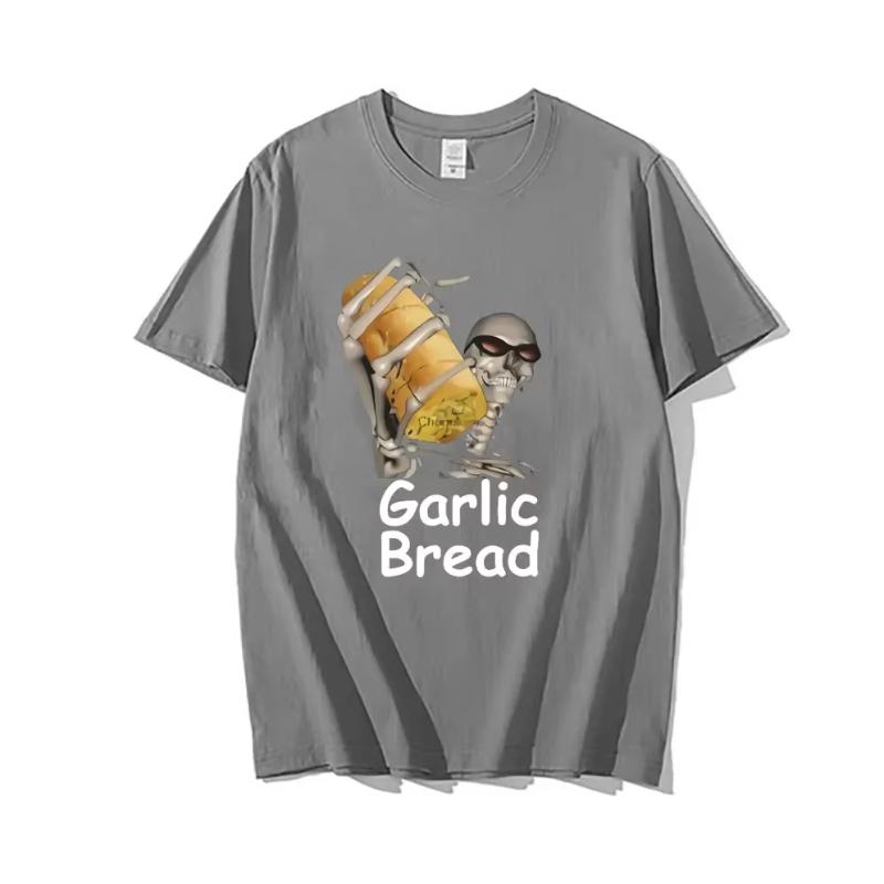 When Ur Mom Com HOM N Maek Hte Garlic Bread Unisex Women T Shirts Harajuku Graphic Vintage Best Trendy Unisex Casual Loose Tshirt