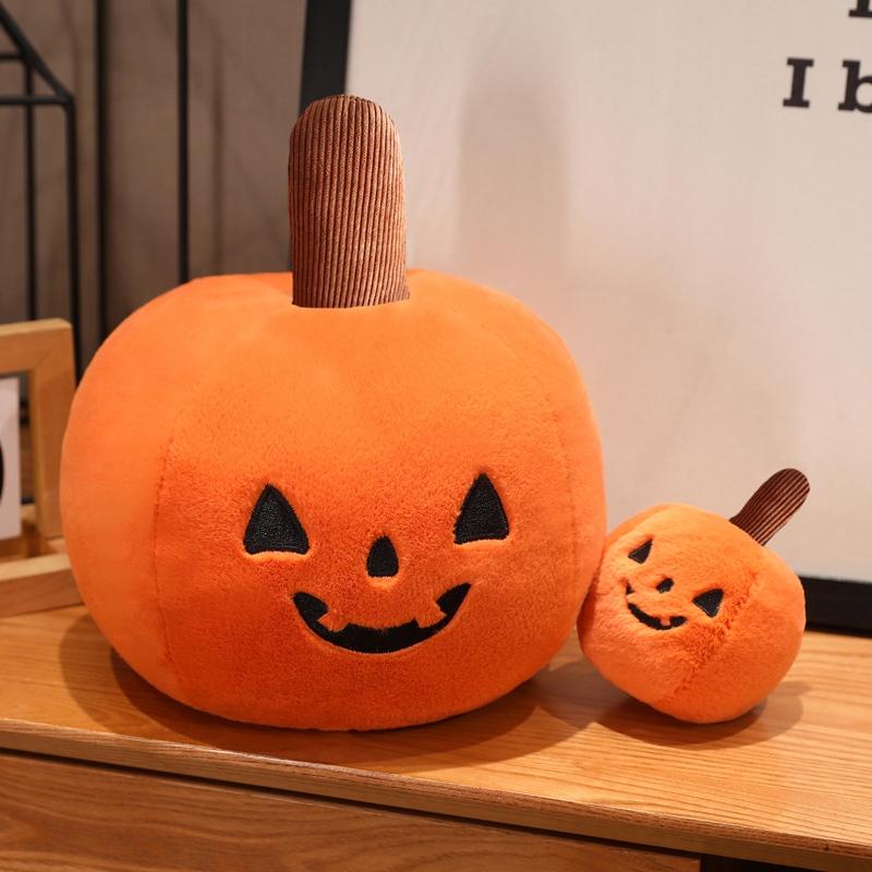 Trick Halloween Pumpkin Mummy Plush Toy Stuffed Horror Anime Figure Decor Pumpkin Light Throw Pillow Plush Toy Gift