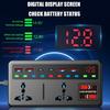Easy Install Car Power Inverter With Overload Protection For Reliable Energy Supply Laptop Refrigerator Appliances Use