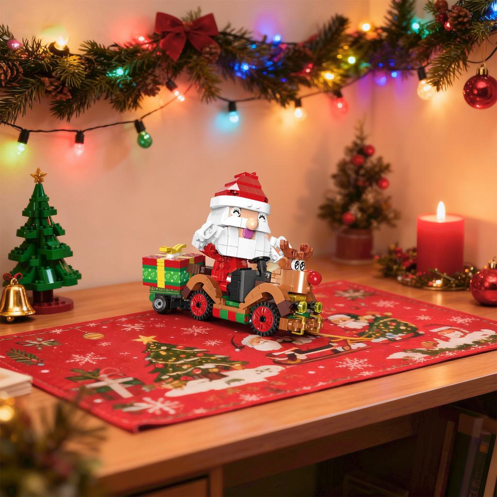 Building,Christmas Building Block Toys, Children'S Small Gingerbread House