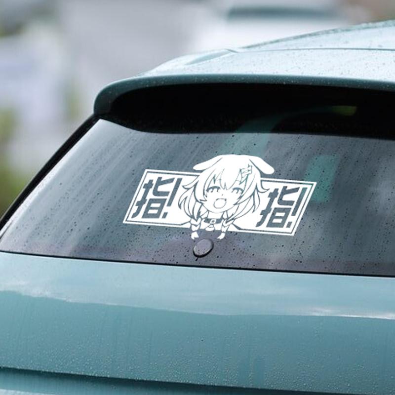 Korone Inugami decal,JAPANESE style decal,anime decal,high quality sticker for cars windows !For a Unique look!