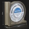 Inclination Level Angle Positioner Locator with Magnetic Base Horizontal Bubble Level Angle Finder ABS Slope Level Meter
