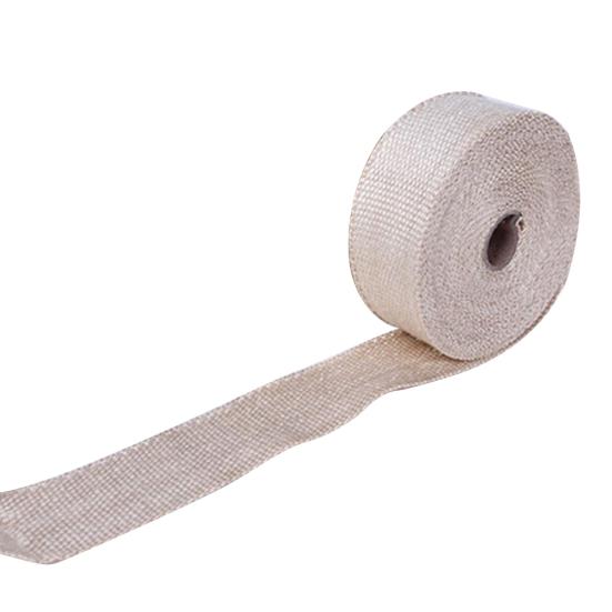 Car Motorcycle Exhaust Pipe Wrap Insulation Heat-Proof Strip with 4 Steel Ties
