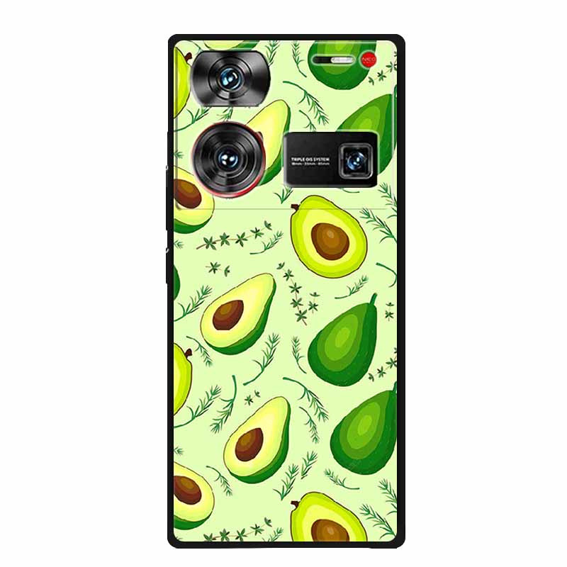 For ZTE Nubia Z60 Ultra Case Animals Soft Silicone TPU Cover Phone Cases For ZTE Nubia Z60Ultra 5G Protective Cool Wolf Coque