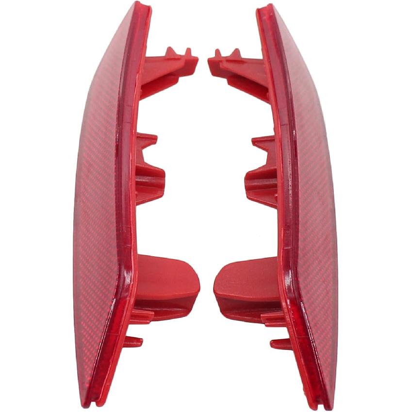 ApplianPar 2Pcs Rear Left and Right Bumper Reflector for Civic 2013 2014 2015