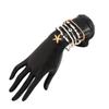 Bohemian Style Rice Bead Stacking Bracelet Beach Vacation Starfish Pendant Elastic Bracelet