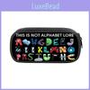 Alphabet Lore Stationery Bag With Durable Oxford Fabric For Kids And Teens