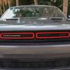 2pcs Red Front Grill Grille Erts Cover Trim for Dodge Challenger 2015-