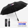 XKUGH1 For BMW New 2025 For BMW Car 12 Bone Fashion Folding Windproof Rainy UV Sunny Umbrella Accessory E87 E70 E91 E30 G20 E92 E93 E60