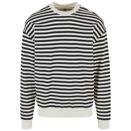 

Urban Classics Mens Striped Crew Neck Sweatshirt L