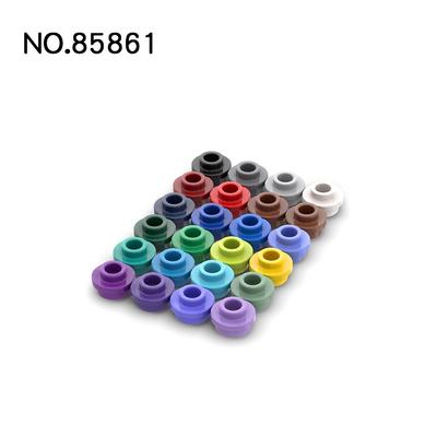 20 pezziMOC Assembla Particelle 85861 28626 Piastra Rotonda 1x1 con Perno Aperto per Blocchi Parti Marchio Classico Bambini Fai da Te Giocattoli Tecnologici